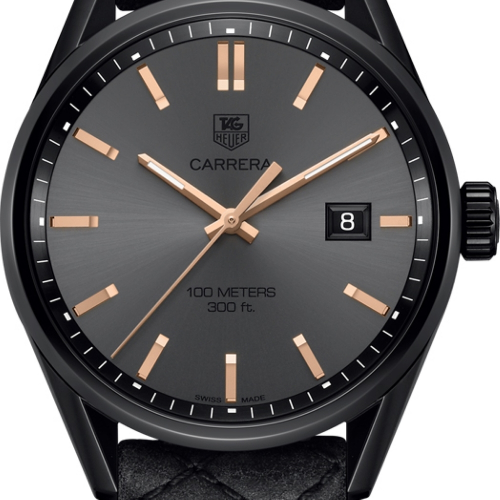 Tag heuer carrera cara delevingne titanium watch War101a.fc6337 limited edition